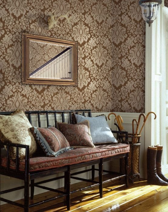 papel de parede com monogramas