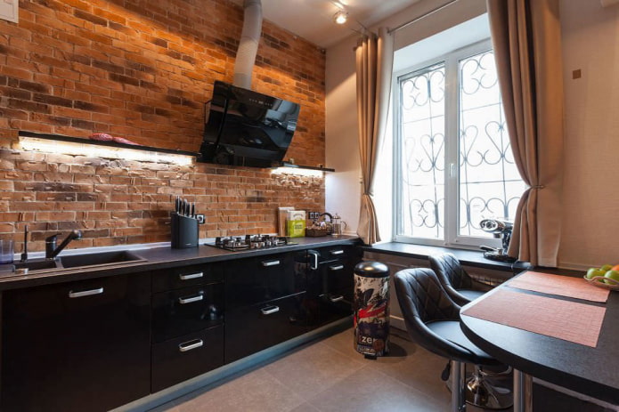 cortinas curtas no estilo loft