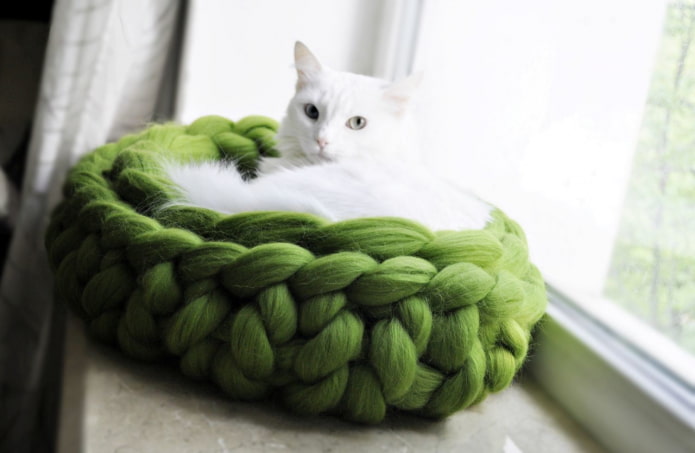 Cesta para gatos