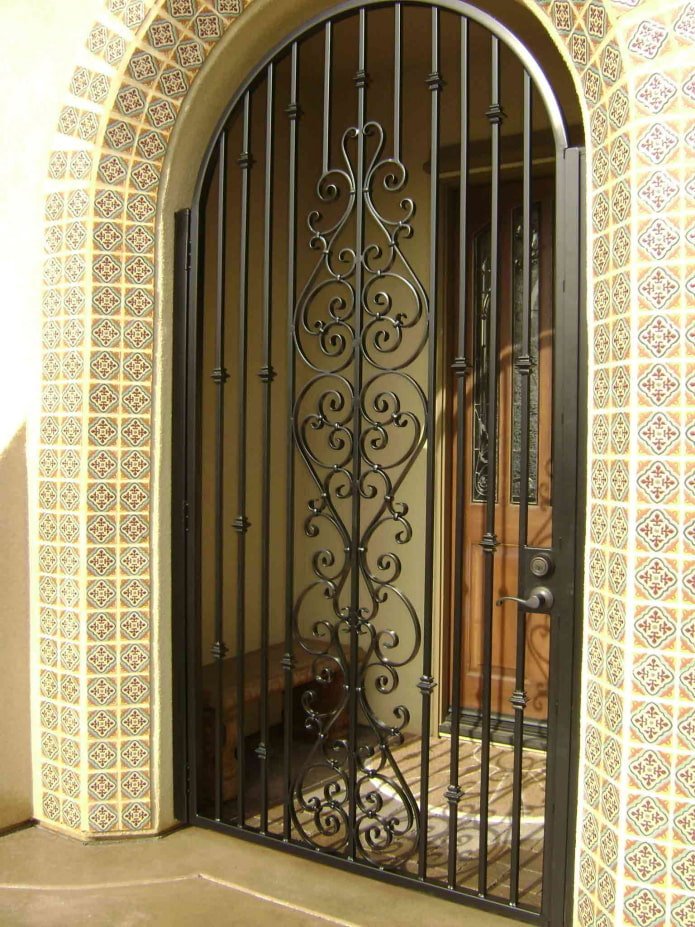 Porta de treliça