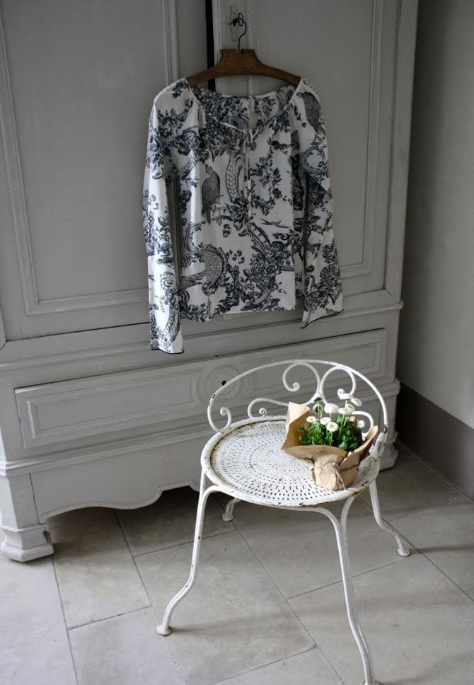 estrutura forjada em estilo provençal