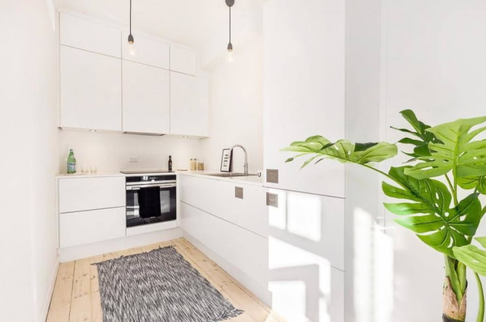 carpete neutro na cozinha