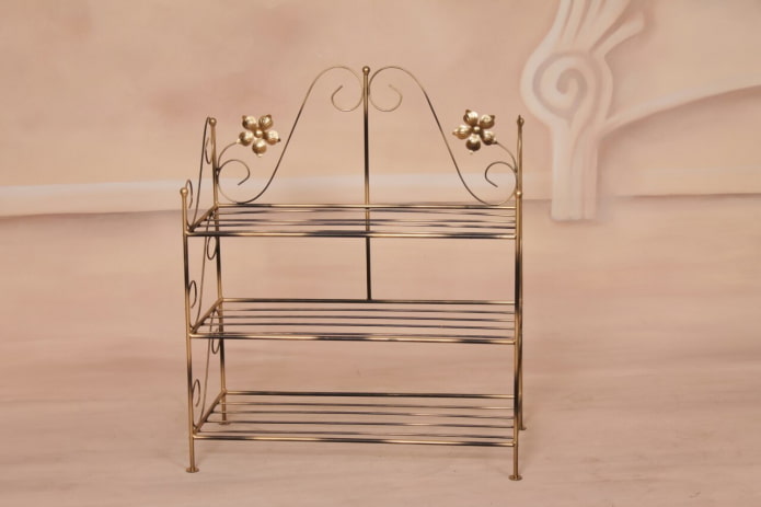 mini rack forjado