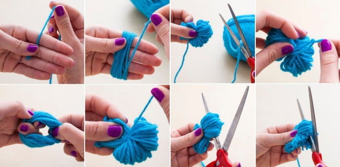 Fazendo um pompom