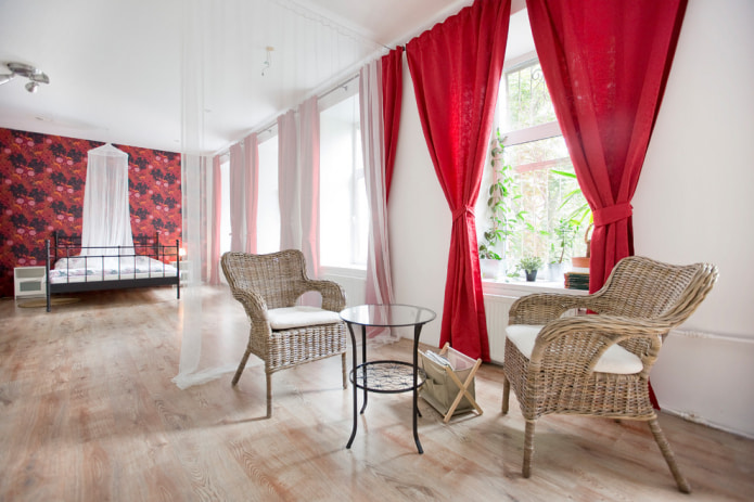 cortinas de algodão