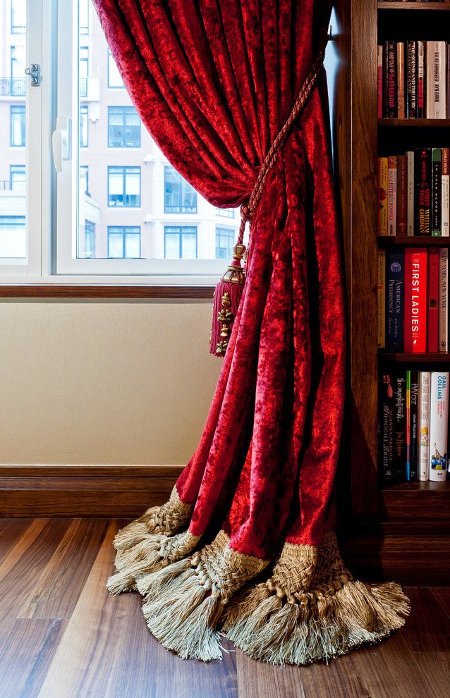 cortinas de veludo