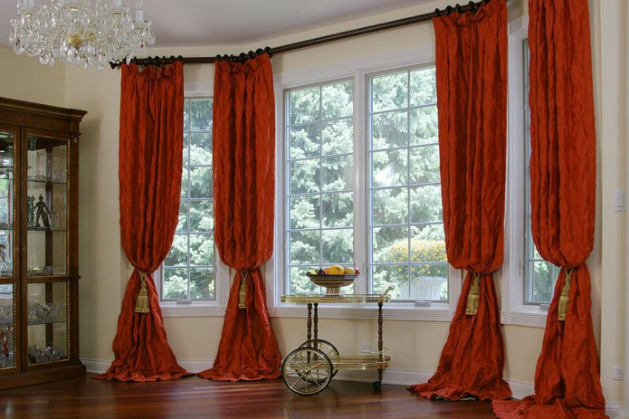 borlas em cortinas