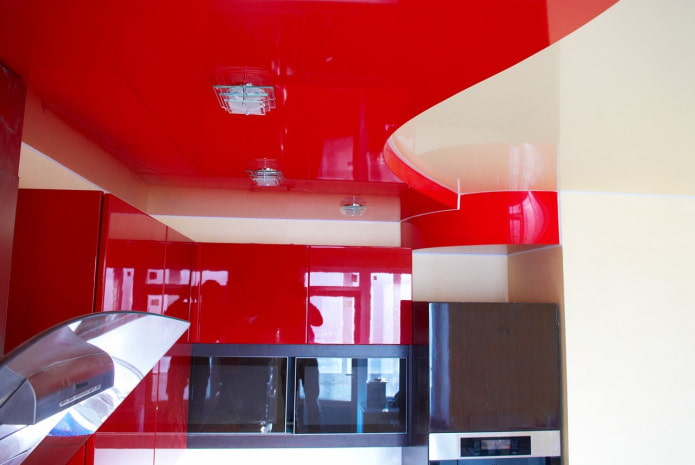 cozinha em estilo high-tech