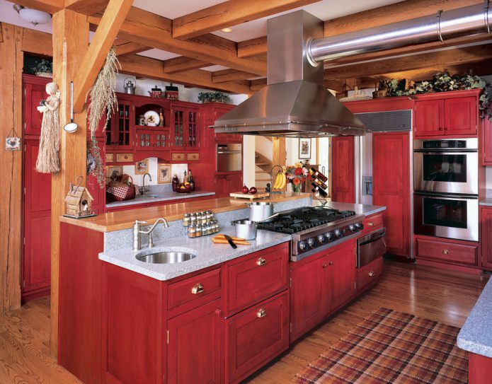 cozinha estilo country