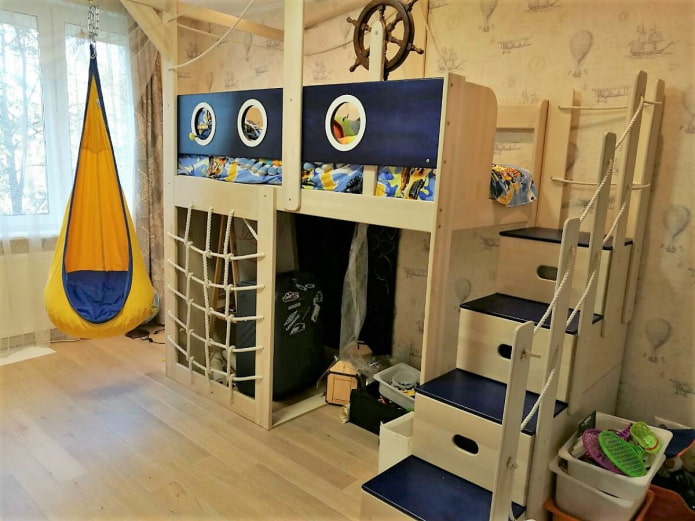 estilo náutico no quarto do bebê