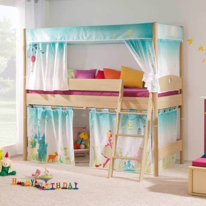 cama de dossel