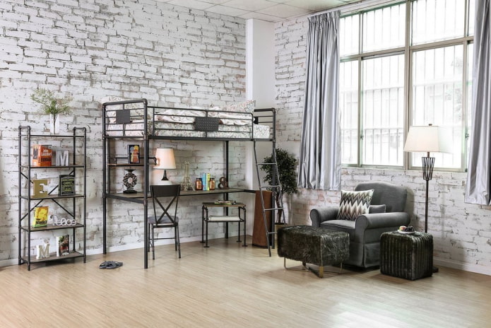 interior em estilo loft