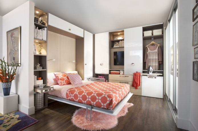 cama de casal embutida cama