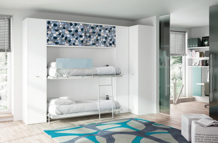 cama de solteiro embutida