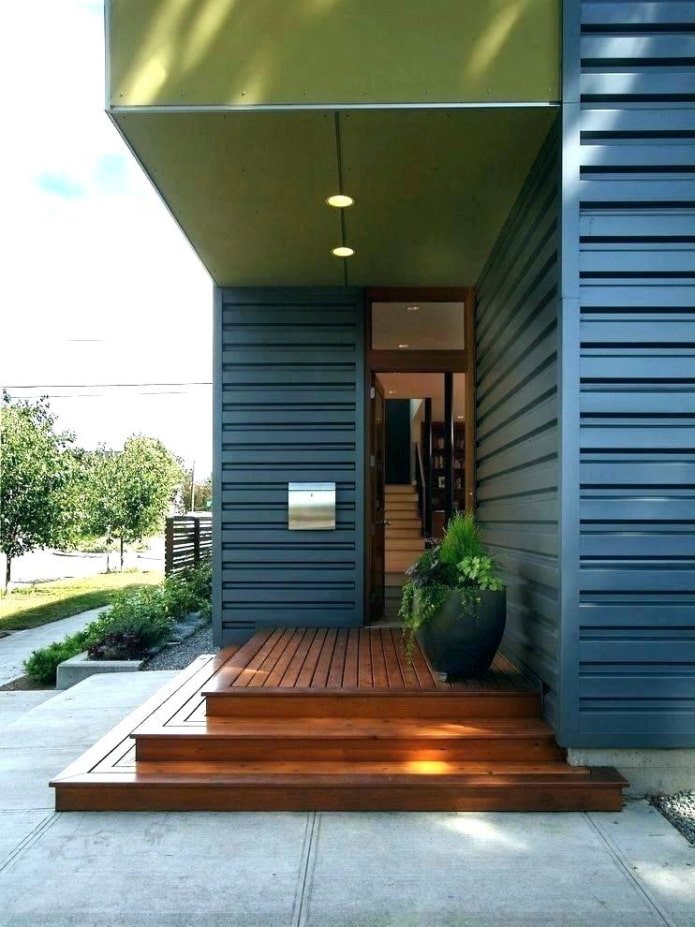 casa com varanda de canto
