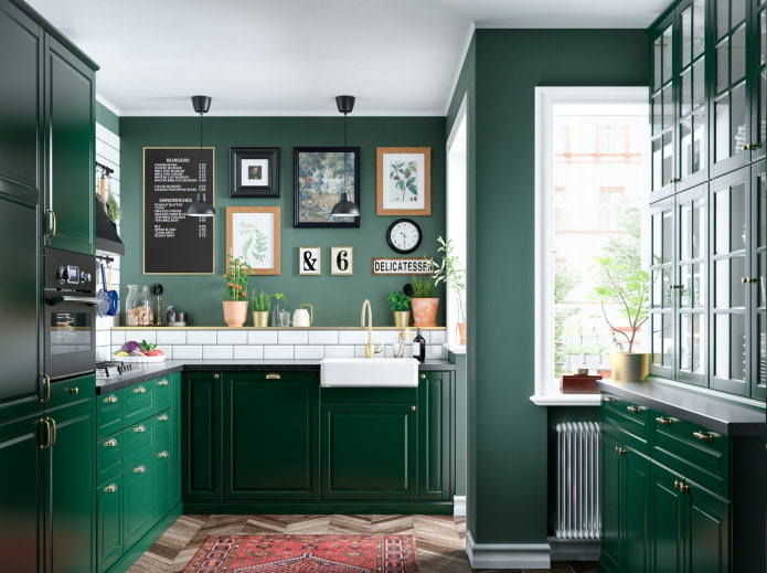 cozinha verde