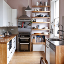Como organizar o interior de uma cozinha de 2 por 3 metros?-0