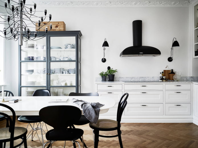 iluminação de parede para a cozinha