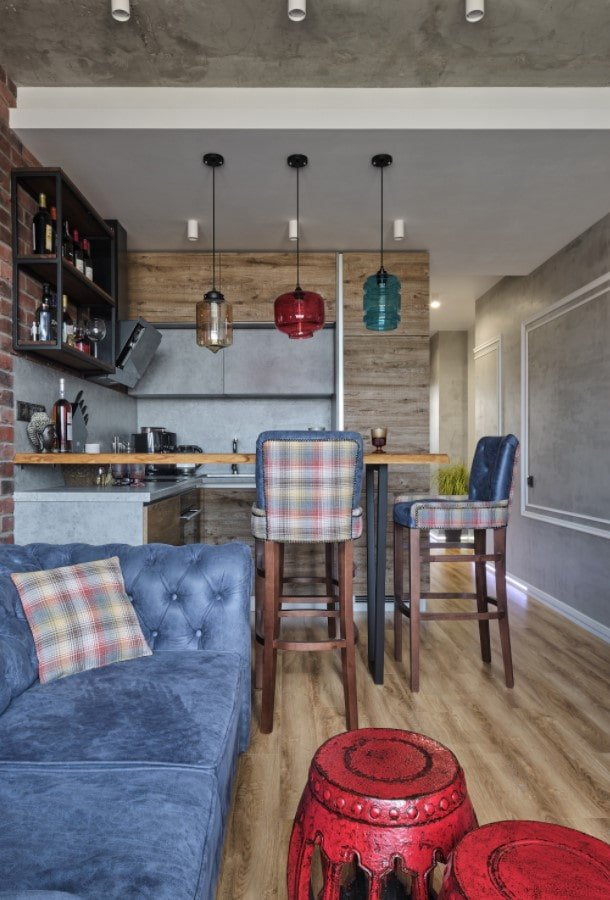 prateleiras estilo loft