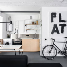 Como projetar uma cozinha-sala de estar em estilo loft?-0