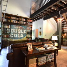 Como decorar uma cozinha-sala de estar em estilo loft?-5
