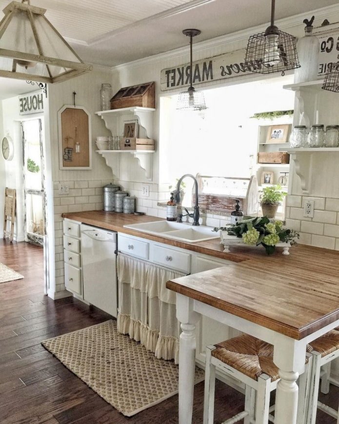 dacha em estilo campestre