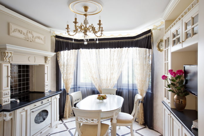 Cortinas de estilo clássico