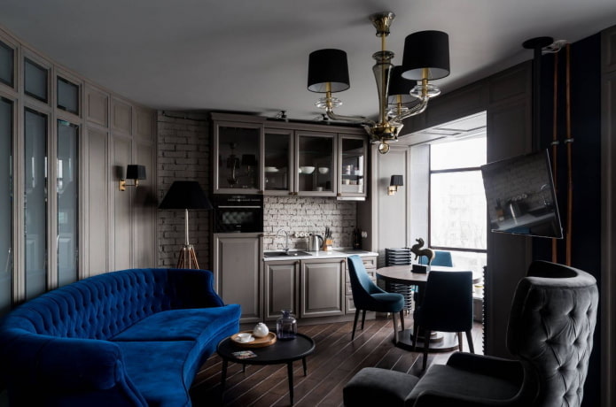 Loft com janela saliente