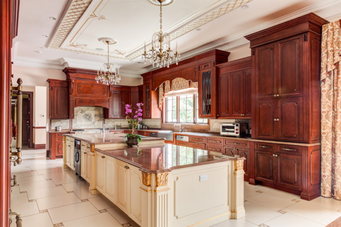 decoração de cozinha em estilo inglês