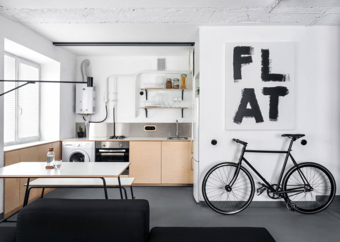 Cozinha estilo loft