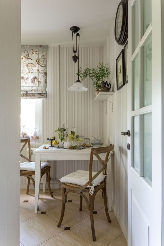cozinha com porta