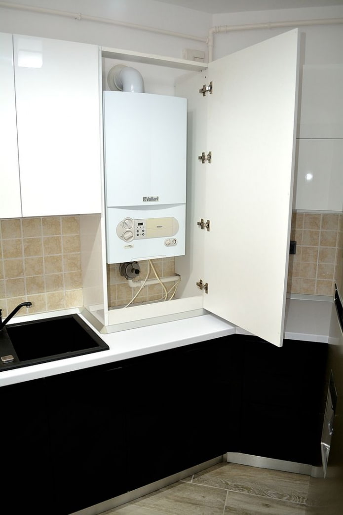 armário para aquecedor de água a gás