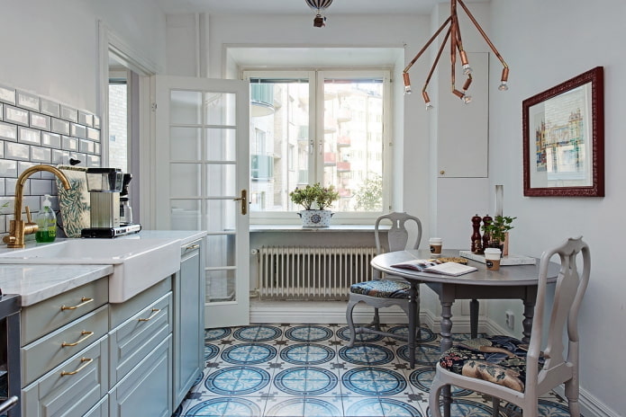 Cozinha com azulejos