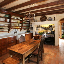 Cozinha em estilo campestre: características e ideias para casa e apartamento-2