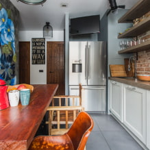 Cozinha em estilo loft-4