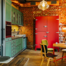 Cozinha em estilo loft-5