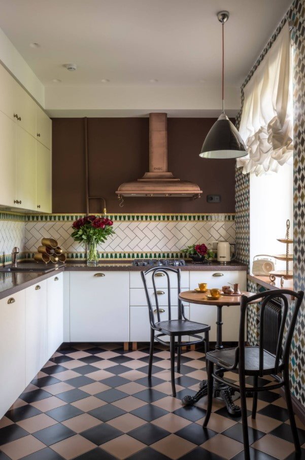 móveis de cozinha estilo retrô