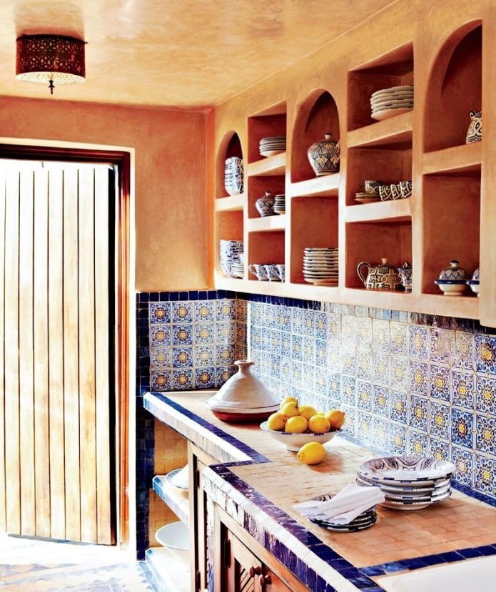 nichos embutidos na cozinha