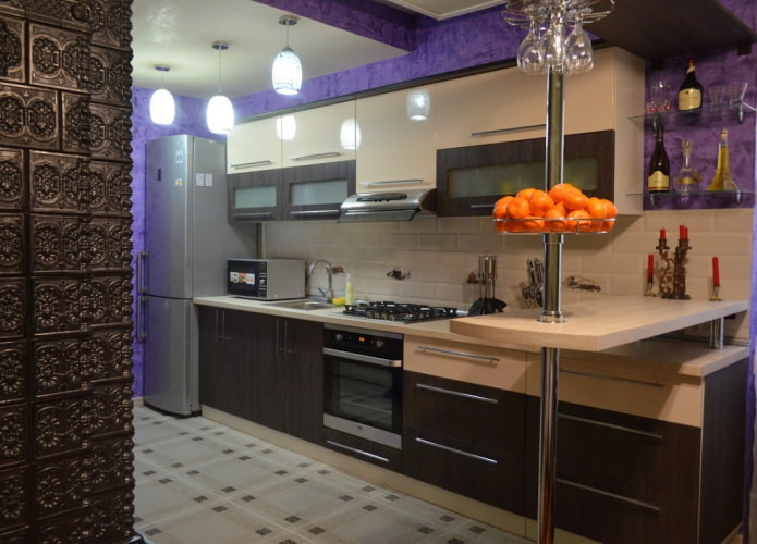 paredes claras na cozinha