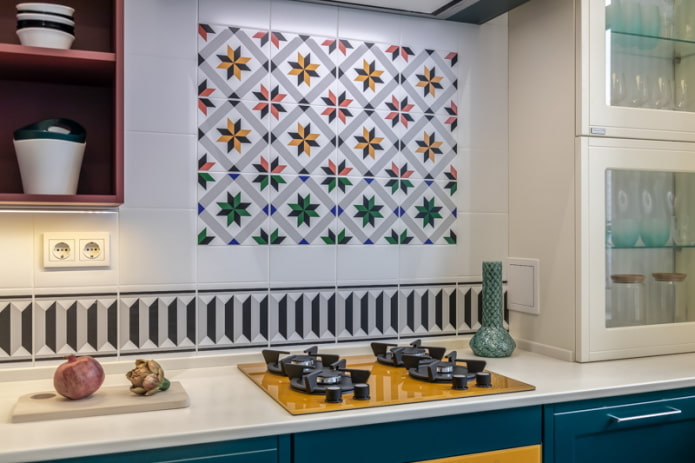 azulejo com padrão