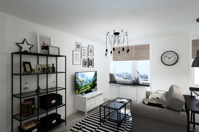 design de estúdio 33 m².