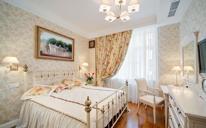 interior de um apartamento de 70 metros quadrados em estilo provençal