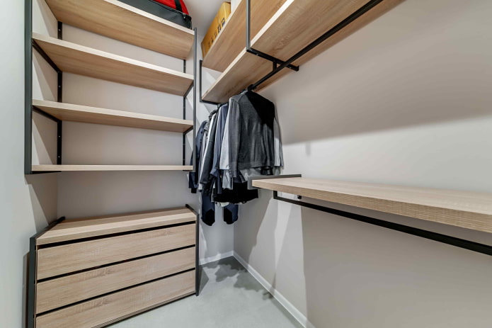design de camarim no interior de um apartamento de 70 metros quadrados