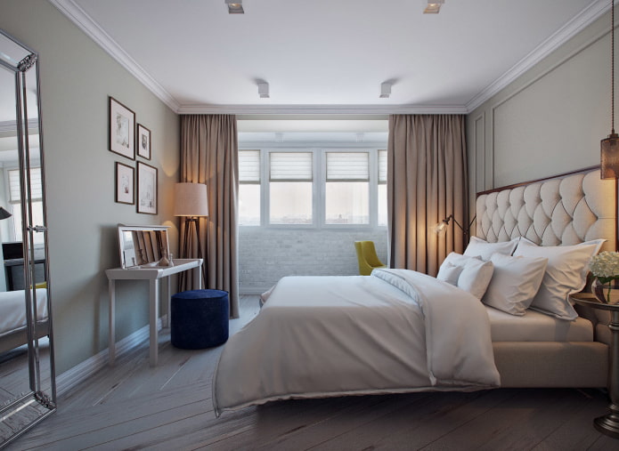 interior de um apartamento de três cômodos de 70 metros quadrados