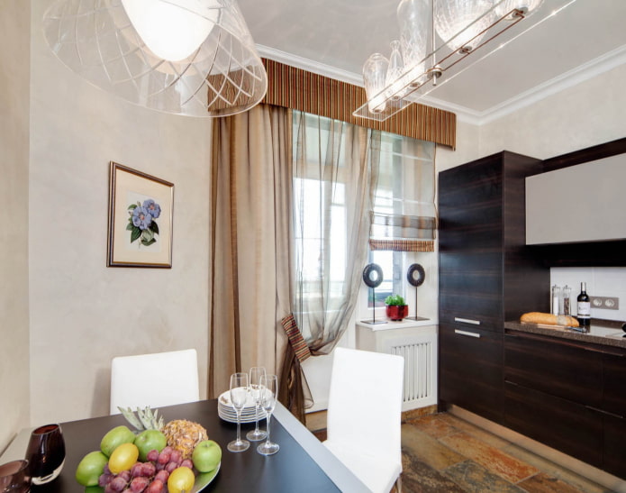 lambrequim combinado com cortinas