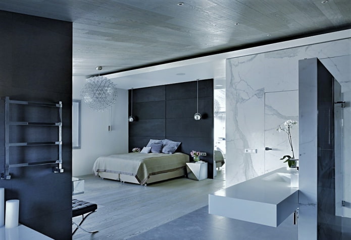 laminado cinza no interior