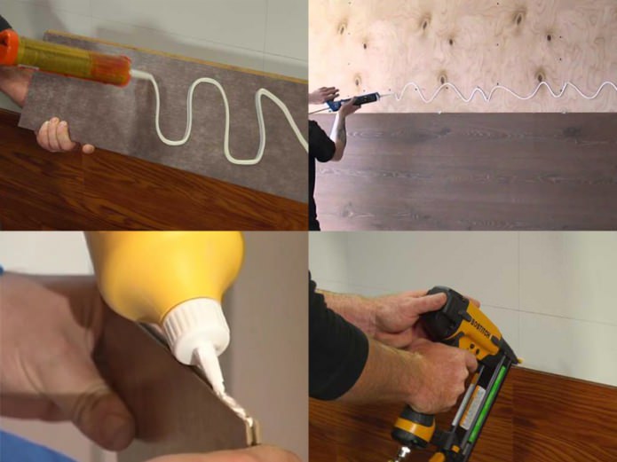 Método adesivo para colocar laminado na parede