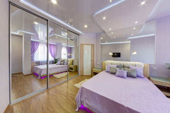 Interior com laminado marrom