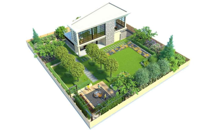 planta quadrada