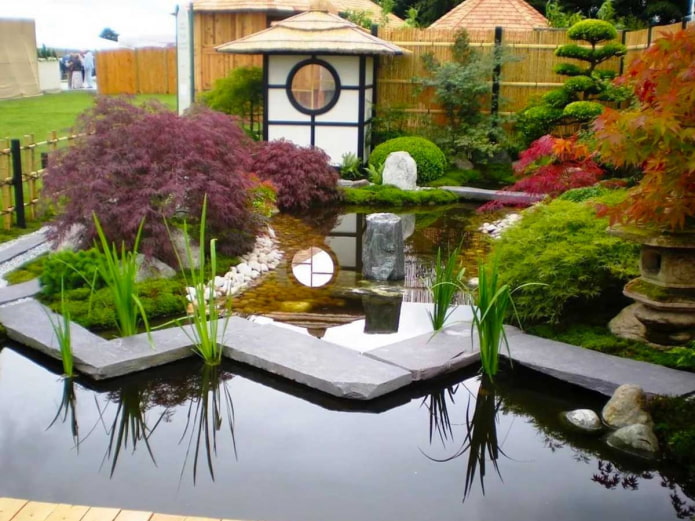 Lago japonês